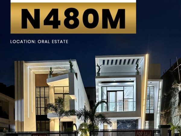 Luxury 5-Bedroom Detached Duplex in Oral Estate